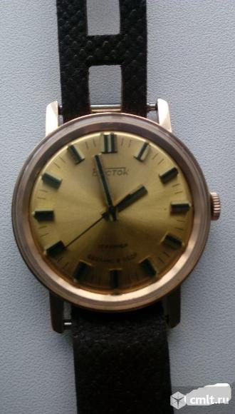 Мужские золотые часы Восток,СССР, 1964 год. Фото 1.