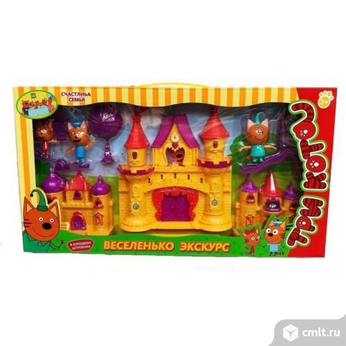 Большой набор Три кота с замком. Фото 1.