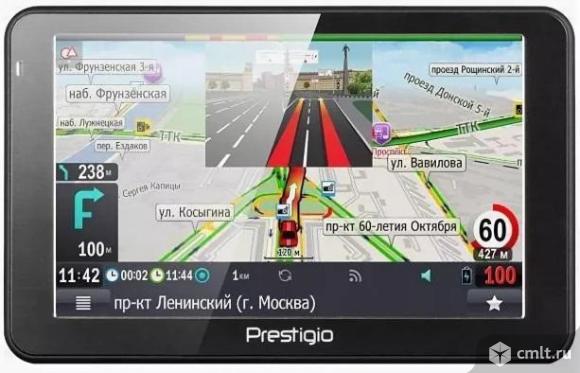 Как новый, гарантия GPS навигатор Prestigio GeoVision 5068. Фото 1.