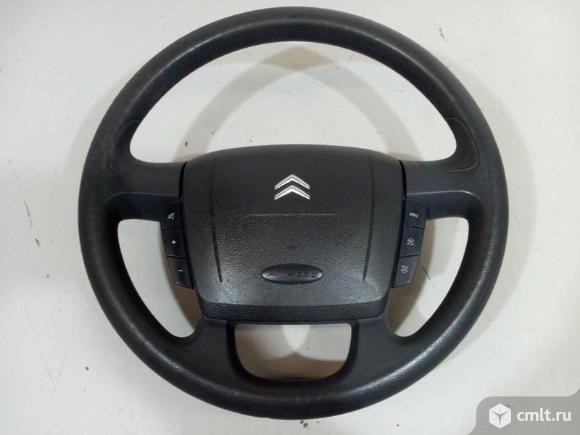 Рулевое колесо + подушка безопасности PEUGEOT BOXER 06-14/ CT JUMPER 06-14 б/у 4112LH 4112JT  4112LL. Фото 1.