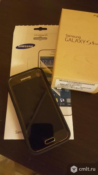 Смартфон SAMSUNG Galaxy S5 Mini Duos 16 гб SM-G800H/DS SAMSUNG Galaxy S5 Mini Duos 16 гб SM-G800H/DS. Фото 1.