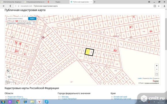 Общественная кадастровая карта воронежской области