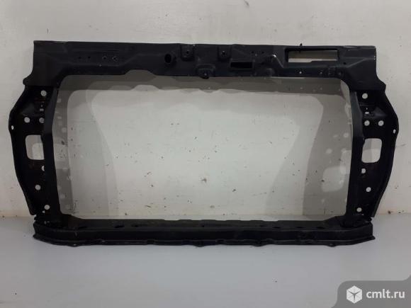 Панель передняя телевизор KIA RIO 11-17 б/у 641014Y001 641014Y000 3*. Фото 1.