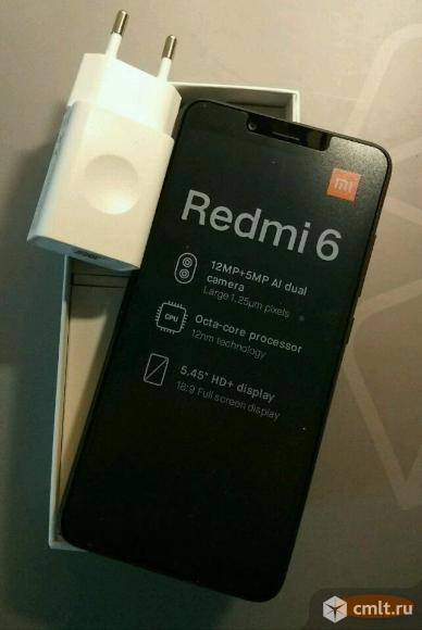Смартфон Xiaomi Redmi 6 3/64. Фото 1.