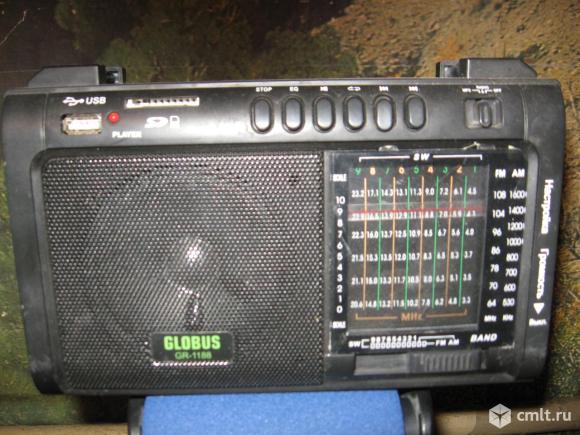 Радиоприемник GLOBUS GR-1188. Фото 1.