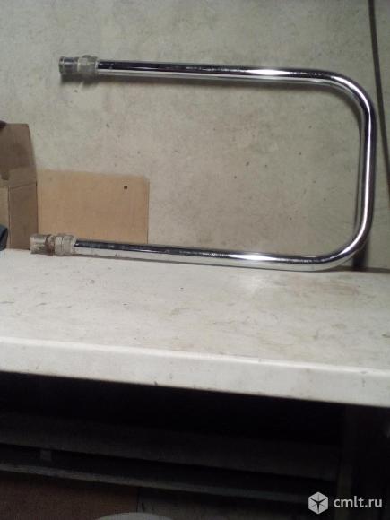 Полотенцесушитель с латунными фитингами водяной. Фото 1.