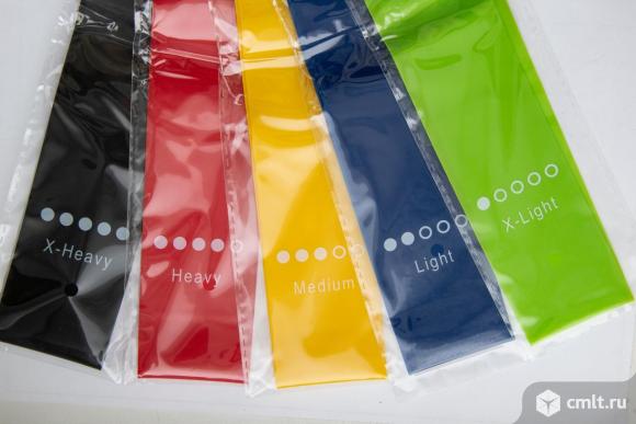 Фитнес резинки набор 5 шт., чехол. Фото 11.