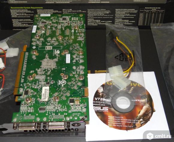 Видеокарта ASUS GeForce 9800 TOP. Фото 5.