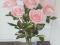 Интерьерный букет из роз " Розовая дымка". Фото 2.