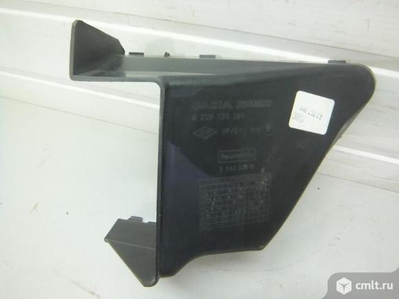 Дефлектор переднего бампера левый RENAULT SANDERO 09-. Фото 1.