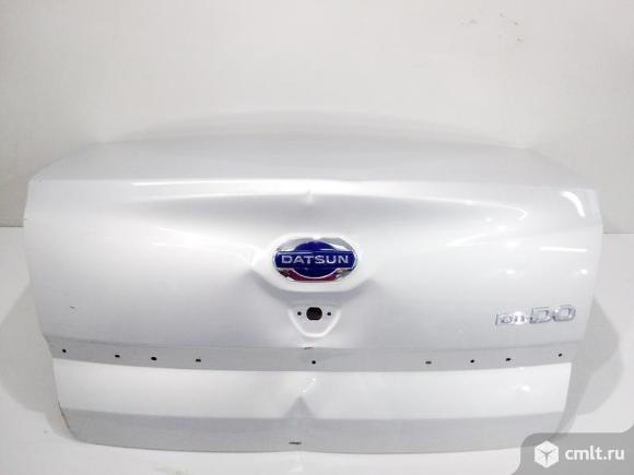 Крышка багажника DATSUN ON DO 14- б/у 843005PA0B 3*. Фото 1.