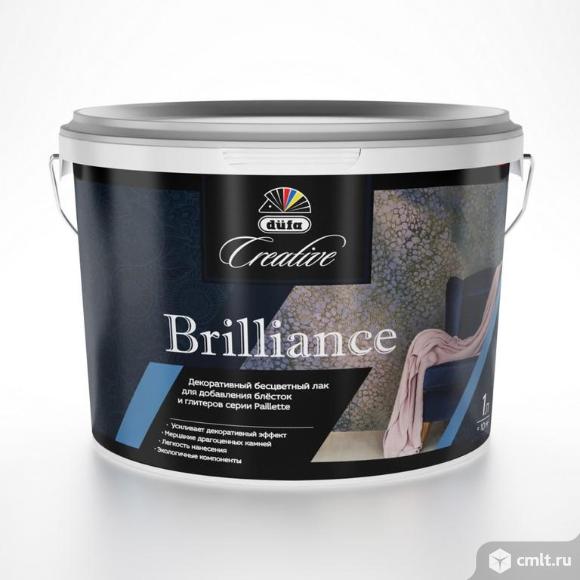 финиш.покрытие brilliance (дек. лак – основа для создания эффекта блеска драгоценных камней) 1л.. Фото 1.