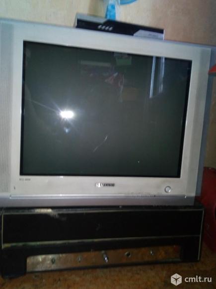 Телевизор кинескопный цв. Samsung. Фото 1.