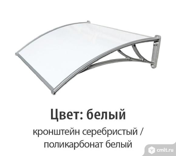 Защитные козырьки из поликарбоната STOPrain. Фото 1.