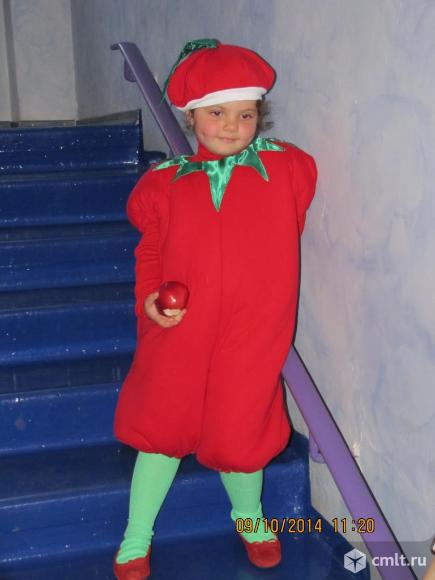 Детский костюм помидорки для праздников. Фото 1.