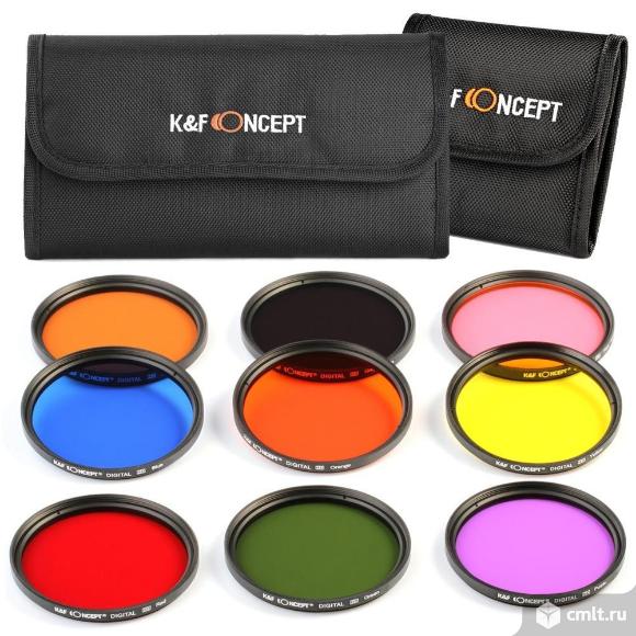 Светофильтры цветные. Фото 1.