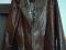 Куртка кожаная мужская на меху енота. Фото 2.