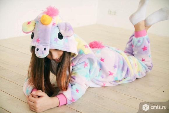 Детская Пижама Кигуруми Звёздный единорог. Фото 1.