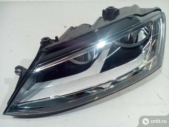 Фара левая VW JETTA 11-14 б/у 5C7941005H 4*. Фото 1.