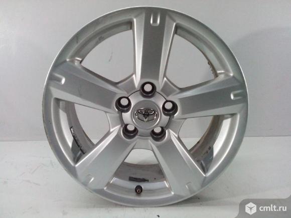 Диск колесный R17X7J ET45 5x114.3 TOYOTA RAV 06-13 б/у 4261142220 4*. Фото 1.