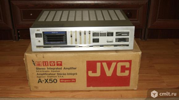 Усилитель JVC a-x50. Фото 1.