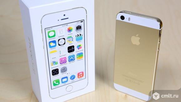 Смартфон Apple iPhone 5S 16GB Gold Оригинал. Фото 1.