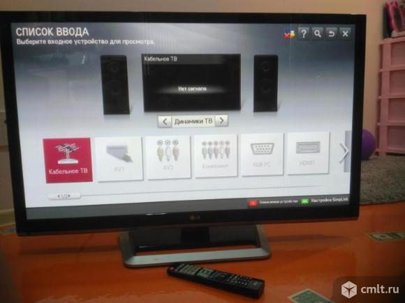 3D SMART TV LG 42PM4700 107СМ, упаковка, кронштейн. Фото 2.