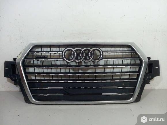 Решетка радиатора AUDI Q7 16- б/у 4M0853651JRN4 4*. Фото 1.