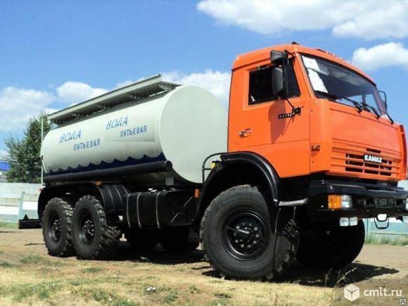 Доставка воды. Водовоз. Фото 1.