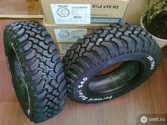 Грязевая шина 235/75 R15 Forward Professional 540 105S новая. Фото 1.