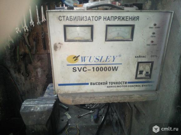 Стабилизатор напряжения svc - 10000 wusley. Фото 1.