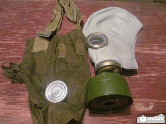 Продам противогазы  ГП-5,ГП-4, приборы ДП-22в,  ДП-24, ВПХР, ИД-1,  ИМД-5,. Фото 1.