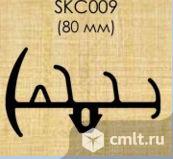 Уплотнитель резина 80 мм 3 гребенки и паз (под заказ от 10 м/п). Фото 1.