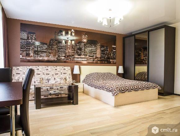 Студия с дизайнерским ремонтом рядом сквер романовский. Фото 1.