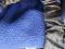 Мягкий утепленный комбинезон - конверт синий хаки. Фото 5.