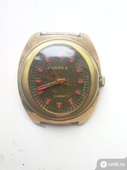 Мужские наручные часы "Чайка" СССР.. Фото 1.