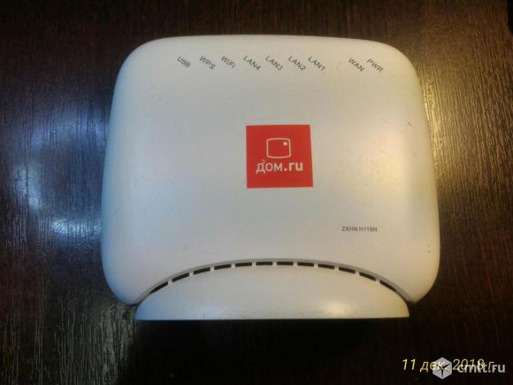 Wi-fi роутер ZTE zxhn H118N. Фото 1.