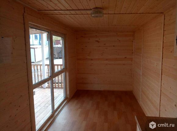 Бытовка дачная "Люкс" с панорамным окном. Фото 2.