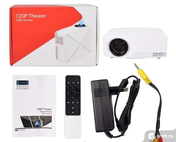 Проектор 1280x720 vivibright C80 новый