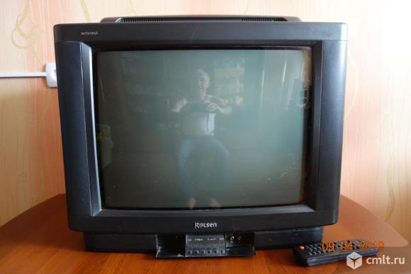 Телевизор кинескопный цв. Rolsen C2116. Фото 1.