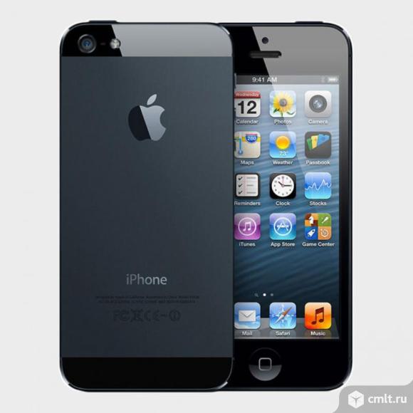 Смартфон Apple iPhone 5 16Gb Black.Оригинал. Фото 1.