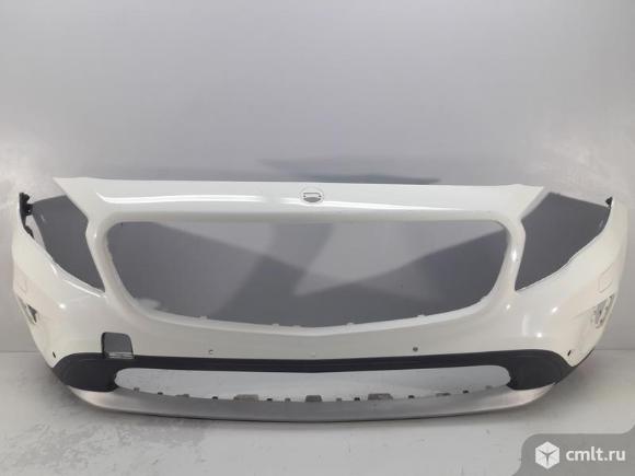 Бампер передний под парк и омыв MERCEDES BENZ X156 GLA 14- б/у A15688005409999 A1568850625 A15688515. Фото 1.