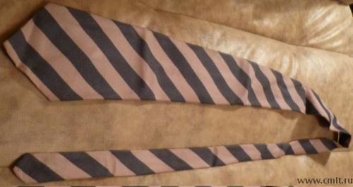 Галстук, 1970-е, МТП РСФСР ГУТГП, Произв. объединение "Новость", Ленинград.. Фото 1.