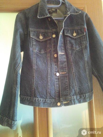 Джинсовая куртка мужская. Фото 1.