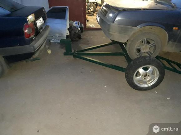 Подкат, прицеп, жесткая сцепка,, эвакуатор. Фото 1.