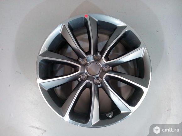 Диск колесный R18x7.5J ET49 5x114.3  HYUNDAI SANTA FE 15- новый оригинальный 5*. Фото 1.