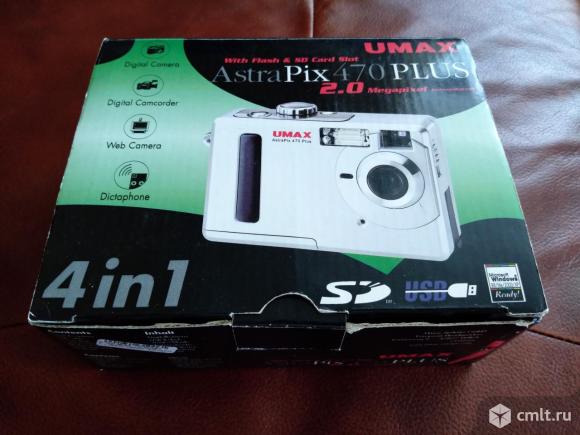 Фотоаппарат цифровой Umax AstraPix 470 Plus. Фото 2.