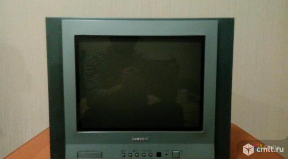 Телевизор кинескопный цв. Samsung cs-15k8mjq. Фото 1.