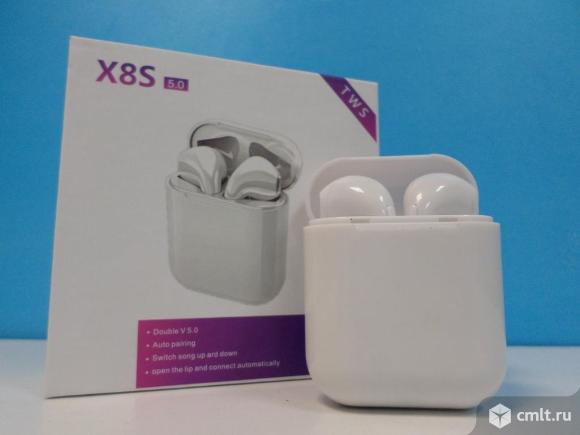 Наушники Беспроводные Bluetooth наушники TWS X8S. Фото 1.