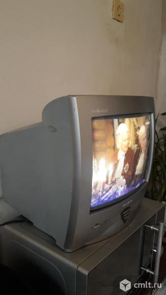 Телевизор кинескопный цв. Рубин 37m10r-2. Фото 2.
